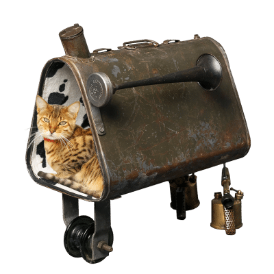 Accessoires chat design insolite écologique Réservoir 1940