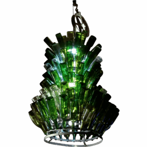 Lustre géant suspension déco style Loft New Yorkais Tendance quartier du Marais Paris créée avec égouttoir bouteilles antique œuvre connue en 1914 M.Duchamp Lustre géant suspension déco style Loft New Yorkais Tendance quartier du Marais Paris créée avec égouttoir bouteilles antique œuvre connue en 1914 M.Duchamp
