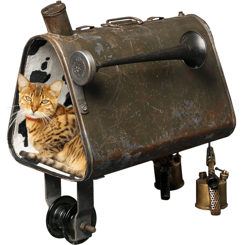 Accessoires chat design insolite écologique Réservoir 1940