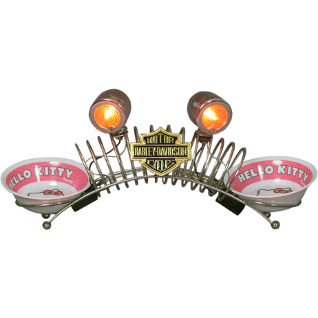 Objet Harley Davidson pour animaux. Atelier du Loft Accessoires animaux haut de gamme