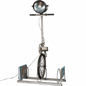 Cadeau pour géomètre architecte. Daniela DAUDE Artiste Créations artistiques Pièces uniques, deco Lampe bout de canapé