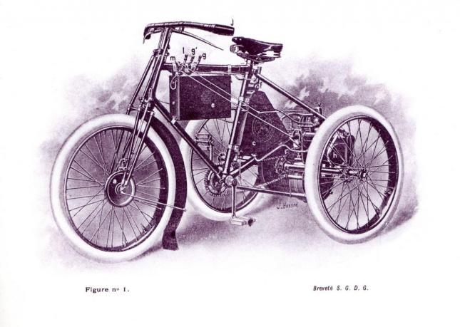 Tricycle De Dion Bouton 1898