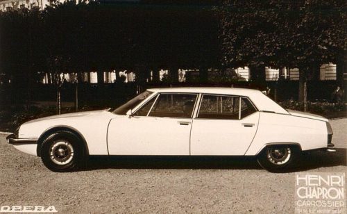 Citroën SM Opéra le chant du cygne de la carrosserie Chapron