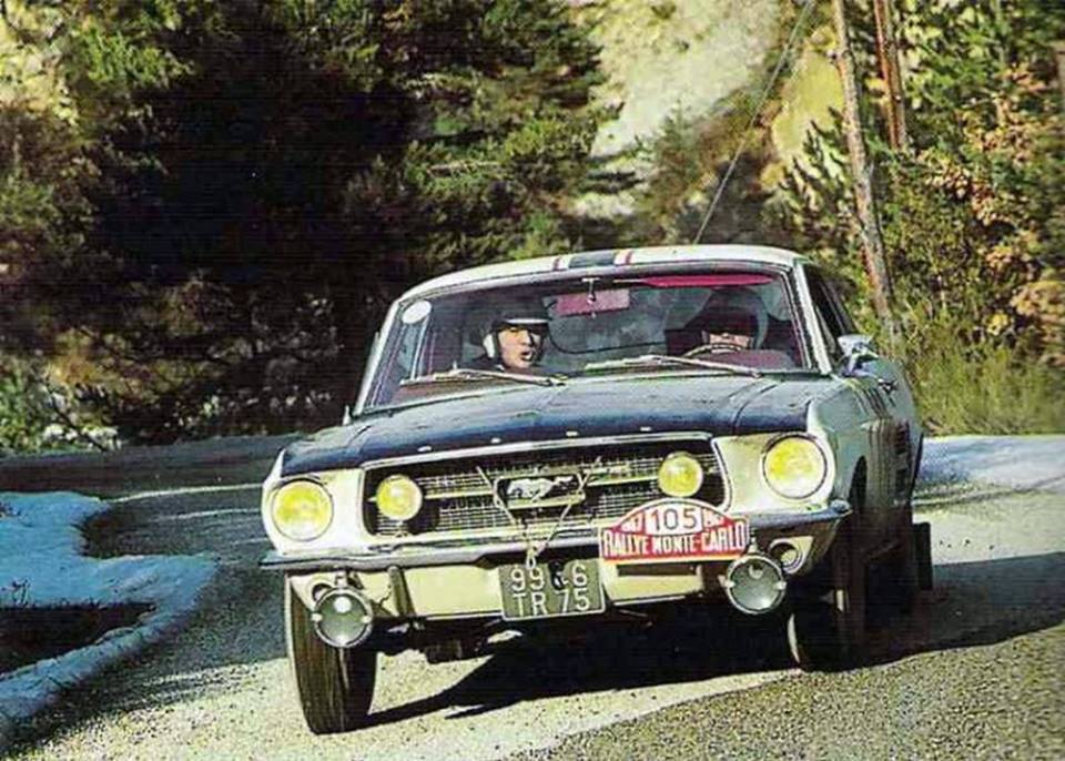 Daniella DAUDE artiste Mobilier avec pièces auto. Article sur le Rallye de Monte-Carlo 1967 la réalité a dépassé les rêves les plus fous de Johnny Halliday