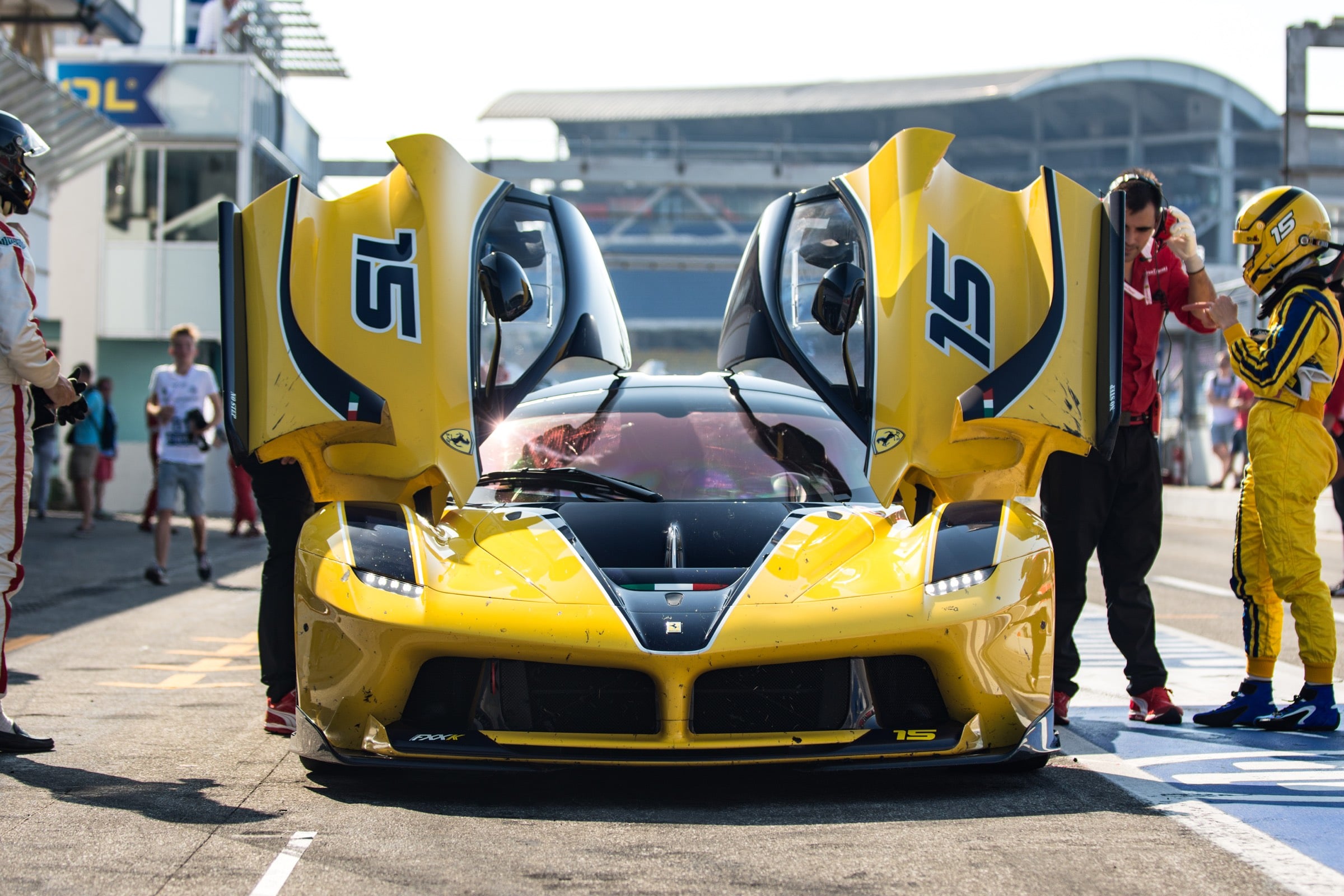 Ferrari FXX K Jaune