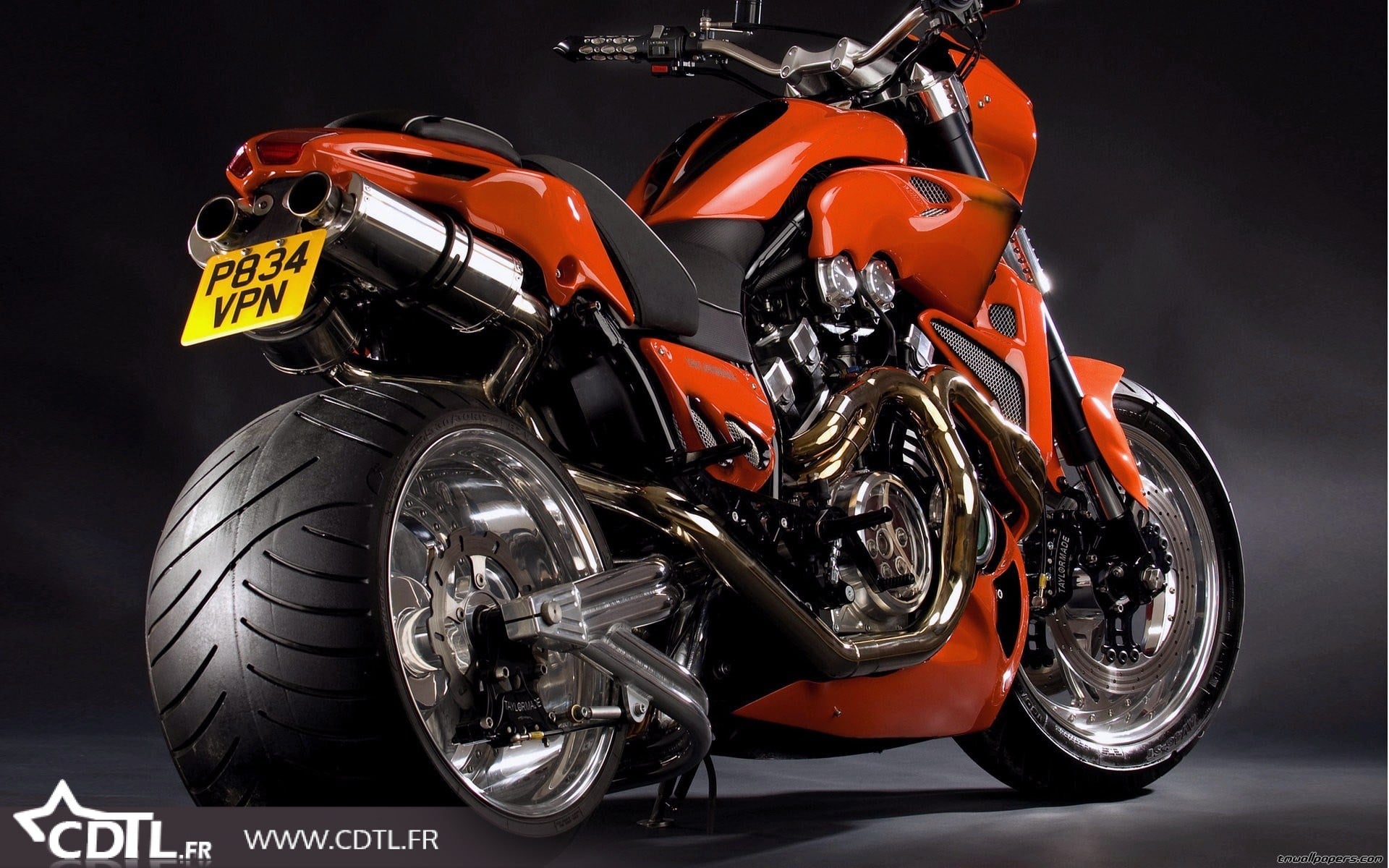 Harley-Davidson custom PPuce moto Brezlzer armor Saint Brieuc