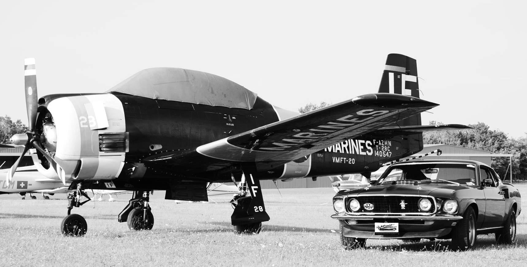 Mustang NATS piloter sa voiture sur circuit