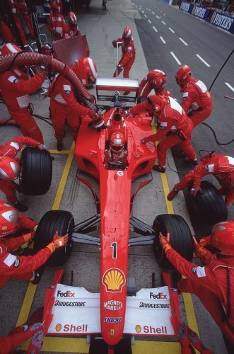 Ferrari F2001 vendue aux enchères 4 millions d'euros Michael Schumacher, Ferrari F2001