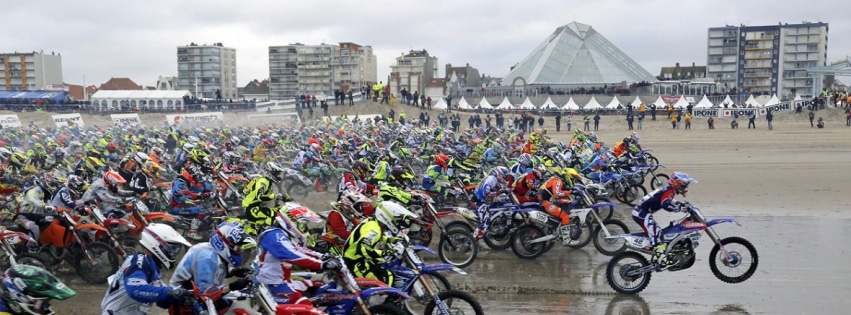 Histoire de l'Enduropale du TOUQUET, la course de Quad |Agenda auto moto en France Europe Daniela DAUDE artiste Mobilier avec pièces autos moto