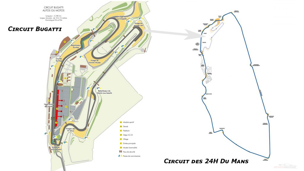 Piloter sa voiture sur circuit Le Mans Circuit-Bugatti des 24h du Mans