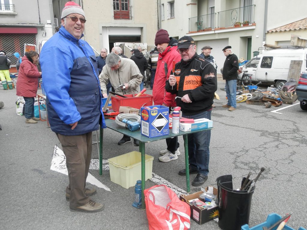 Déballage à la Bourse motos BRAM