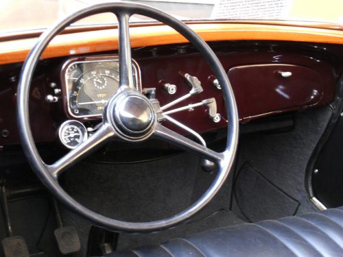 Atelier du Loft Mobilier avec pièces autos Deco auto Citroën Traction 11 B Cabriolet 1937
