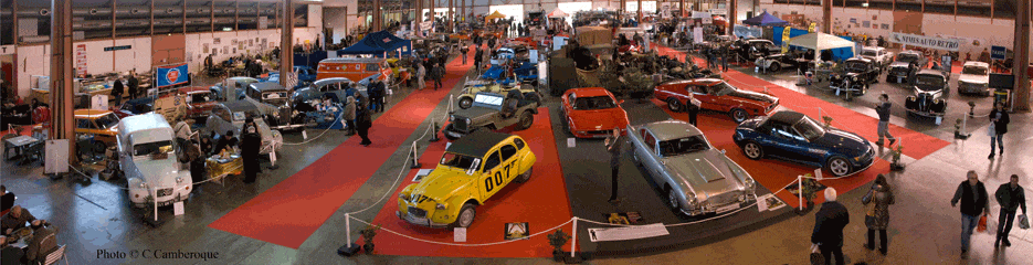 Salon Auto Moto Prestige NIMES chaque année un thème nouveau, vente aux enchères, gigantesque bourse d'échange 3ème weekend février - Agenda auto moto de Daniela DAUDE ART et l'Automobile