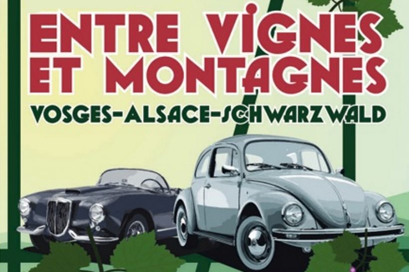 Rallye Entre Vignes et Montagnes 2 formules 4 ou 2 jours sur les routes Alsaciennes, visite du musée de l'auto Mulhouse, et d'une collection privée de voitures très rares dans la forêt noire- Agenda auto moto de Daniela artiste Mobilier avec pièces auto moto