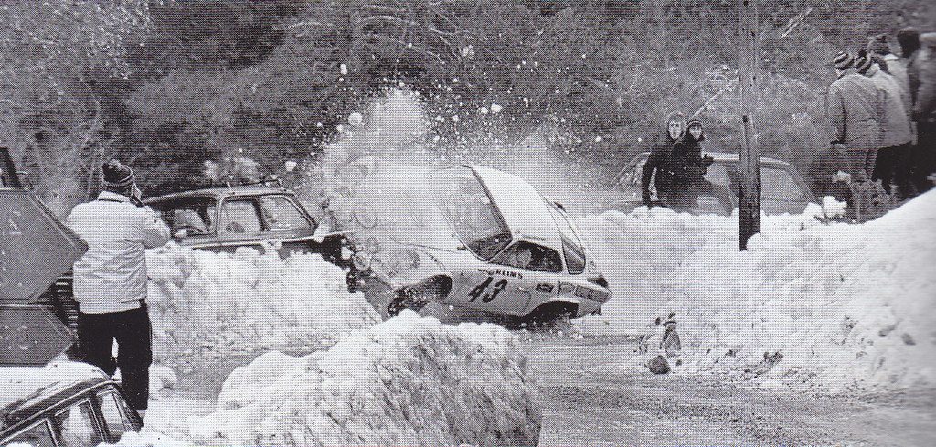 1972 Christine Dacremont Rallye de Monte-Carlo