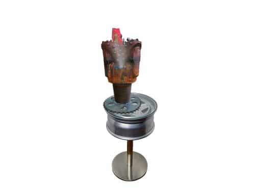 Fan de Ferrari Luminaire Trépan acier, brise roche dure