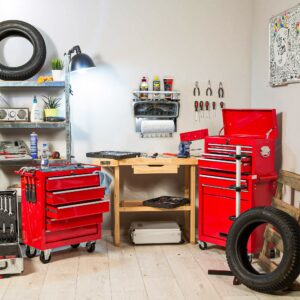 Oeuvre d'Art Unique étagère d'atelier pour Fan de Peugeot 403