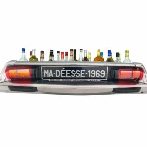 Fan de DS Passion Citroën Parechoc détourné en bar à fixer au mur