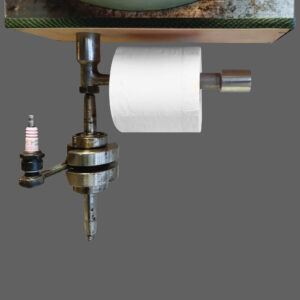 Support papier toilette design pour Fan de Simca 9